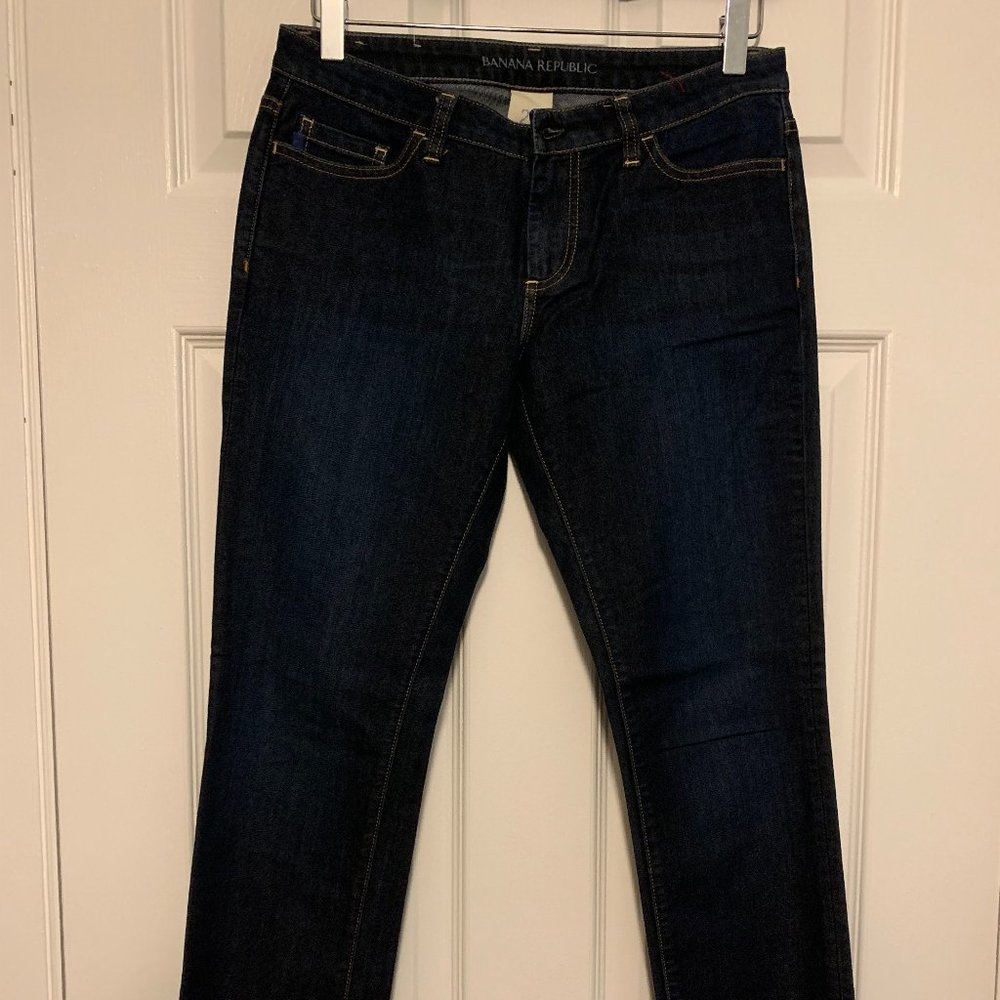 Banana Republic Womens 27 Mid Rise Skinny Jeans